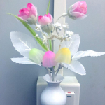 1tk Seitse v&auml;rvi automaatne v&auml;rvimuutus USA pistik induktsioon unistuste seente seen Luminaria lamp 220 V LED lill EU