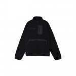 Travis Scott CACT.US CORP x Nike M NRG BH poollukuga jakk (Aasia suuruse m&auml;&auml;ramine) Must meeste t&auml;navar&otilde;ivad DM1284-010 XS