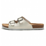 Paar korgist meeste sussid, suvised jalga kinnitavad sussid Rannasandaalid Korea v&auml;ljaanne Trendikad sandaalid vabaaja sussid 35 valge