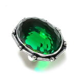 Natural Peridot Gemstone Handmade 925 Sterling Silver Jewelry Ring Size 6.5 q7y58