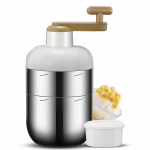 K&auml;sitsi v&auml;ndaga t&ouml;&ouml;tav j&auml;&auml;purusti lumekoonusmasin Kaasaskantav k&auml;sitsi raseeritud j&auml;&auml;masin vaba j&auml;&auml;ga 1 Mold roheline