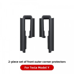 YZ For Tesla Model Y Car Front seat Track protection cover Rear door sill anti kick plate Interior Decoration Refit Accessories 02