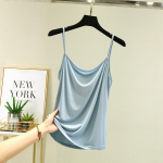 Modaalsed spagetirihmaga topid Basic Camis varrukateta paakitop &uuml;hev&auml;rviline naiste suvine Camisole k&otilde;ik sobivad 2XL