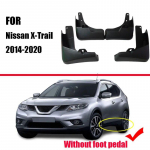 Mud flaps For X-Trail Mudguards Fender X Trail Mud flap Splash Guard Fenders Car Accessories auto styline Front Rear 4 PCS tumehall v&auml;rv
