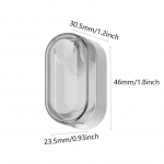 Tolmuvaba hambaharjahoidja, uuenduslik kodu jaoks tolmukindel stiilne disain, seinale kinnitatav hall v&auml;rv