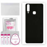 apgo Protective Skin Sticker for the back compatible with vivo Y12, Wrap Film, Foil, Vinyl - Pattern Matrix