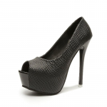 Wonen Pumps &Otilde;hukesed kontsad Mood Peep Toe Platform Slip on Sequined Cloth Super k&otilde;rged kontsad naiste pidukingad Kvaliteetsed 34