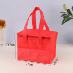 Kaasaskantav l&otilde;unas&ouml;&ouml;gi jahutuskott kokkuklapitav isolatsioon pikniku j&auml;&auml;pakk toidu termiline kott joogikandja Red S