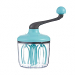 Munavahustaja poolautomaatne k&auml;sitsi v&auml;ntatav vispel k&ouml;&ouml;gikohvikule pagari&auml;rile Vastupidav koorevahustaja, libisemisvastase padjaga munavalgevahutamismasin roheline