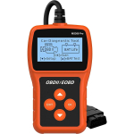 OBD2-skanner, akutester, autoskanneri koodidekooder, lugeja ja kustutusauto, mootori kontrolltulede diagnostika, heite- ja veakoodide lugemine ja kustutamine 12.3*6.2*2.1cm oranž