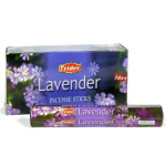 Tridev Lavendel Agarbatti/Viirukipulgad | Hexa seeria | L&otilde;hn | P&uuml;hendunud | 6 Pkt * 20Gm Pooja/jumalateenistuse eest blue