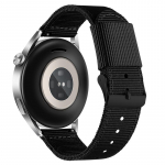 17mm 19mm 20mm kangast nailonist kellarihm SWATCH k&auml;ev&otilde;ru randmepaelale, naiste meeste k&auml;ekella, spordikella tarvikute rihm 17mm must