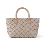 Plisseeritud k&auml;ekott Naiste k&uuml;ljekootud kootud kott Mitmek&uuml;lgsed naisterahvaste lihtsad &otilde;lakotid (20cm<Max Length<30cm) aprikoosi