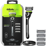 Gillette Labs S&uuml;gavpuhastav seebiteraga raseerija komplekt, 5 t&uuml;kki, 1 komplekt, Korea raseerimistera