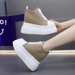 Naiste k&otilde;rge kontsaga 12 cm l&otilde;uendist kingad S&uuml;gis uued k&otilde;ik sobivad platvormiga platvorm 10 cm v&auml;ikesed naiste kingad 38