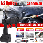 1500W 70bar juhtmevaba k&otilde;rgsurve autopesuri pesuri p&uuml;stol 50000mah vahugeneraator veep&uuml;stoli pihustuspuhastusvahend Makita 18V aku jaoks Only machine