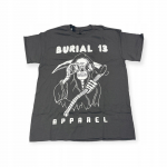 Koszulka T-shirt męski okrągły dekolt SPENCER'S NADRUK M
