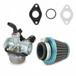 PZ19 mootorratta mustusratas &otilde;hufiltriga 19 mm tihendiga karburaatori parempoolne &otilde;huklapp 50 70 90 110cc 125CC 4 Wheeler Go Kart ATV jaoks