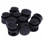 10 tk juhtmeluku stopper pandlad klamber l&uuml;litusklamber DIY kingapaelte koti tarvikud must