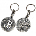 Poland Fighting - Silver-plated key ring, purse decoration, backpack pendant by Art-Dog brand