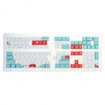 Coral Sea Design Vene klahvikorgid Cherry MX Switchi mehaanilise klaviatuuri jaoks PBT XDA/OEM k&otilde;rgus masinakirjutajale ja m&auml;nguritele A