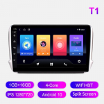 Androidi autoraadio Peugeot 2008 208 2012-2018 jaoks Multimeediam&auml;ngija Pea&uuml;ksus Stereo GPS-navigatsioon BT WIFI 1+16GB 1+16GB