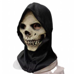 Halloween must turban kolju mask valge