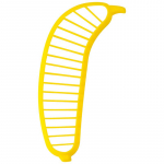 Creative Banana Slicer Night Market Puuviljavaagna salat Kiire viilutaja Kodune banaanil&otilde;ikur 1pcs