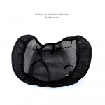 Mootorratta istmekate Kawasaki KLR 650 KLR650 -2023 istmekatted istmekaitsepadi 3D k&auml;rgstruktuuriga v&otilde;rguistme must