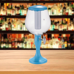 Beer Beverage Dispenser Tower 3L Easy to Clean Integrated Tap with Ice Tube Juice