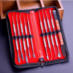 10 tk/komplekt Hambalabidad Kipsnuga Praktiline Mitmek&uuml;lgne Hambavaha nikerdust&ouml;&ouml;riistade komplekt Hambaravi instrumentide t&ouml;&ouml;riistad h&otilde;be