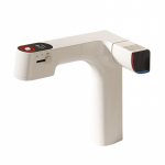 Vannitoa segistid V&auml;ljat&otilde;mmatavad veefiltri kraanist kraanikaussi segisti kraanikauss Gourmet LED temperatuurikraan messingist kraanikraana Brass valge