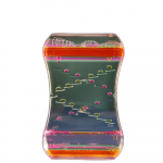 T&ouml;&ouml;lauakaunistused &Otilde;li Liivakell Elutoa Ornament Tilkuv &otilde;li Slaidi Stressi leevendavad m&auml;nguasjad Blue Pink