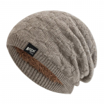 Uued Unisex talvem&uuml;tsid Mood Rock Silt Slouchy Beanie M&uuml;ts Fliisvoodriga soe kootud m&uuml;tsid Mehed Naiste Suusa Nokam&uuml;ts 55cm-60cm must