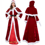 Mood Naised J&otilde;ulud Cosplay Printsessi Kleit Vintage N&otilde;ia Kleit L punane