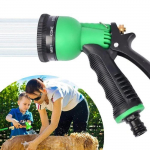 JIATZOCN Pistolets D'arrosage &ndash; 8 erinevat mudelit &ndash; Se Connecte &agrave; un Tuyau D'arrosage Standard-Vert