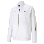 Puma Bmw Mms Rct Logo Prindiga Seisukrae T&otilde;mblukuga Pikkade Varrukatega Jakk Meeste Jakk Valge 599496-02 S