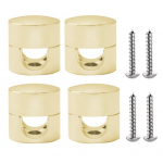 1/4 tk Metallist Kaablikorraldaja Klamber Laest Rippuva Lambi Juhtme Korraldaja Fiksaator Hoidik Hoidja Laadimiskaabel Toitejuhtme Juhtimise Klamber 1pc kuldne