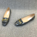 Metallpandla Pehme Nahk Naiste Kingad Uus Ruudukujuline Nina Lakknahast Tutt Lame Tald Madala Suuga Lefu Naiste Kingad 33 tumehall v&auml;rv