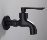 Tuqiu must vannitoa segisti messingkraan V&auml;lisaia kraanid pesumasina segisti Mop Luksuslik dekoratiivne k&ouml;&ouml;gikraan WC Bibcock