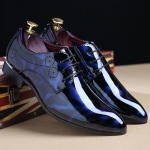 Moodsad Uued Meeste Lakknahast Oxford Kingad Kingad Zapatos de hombre Meeste Ametlikud Kingad Terava Ninaga &Auml;ri Pulmad cvb567 9.5