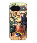 Coque - MANIACASE - Google Pixel 9 - Souple - One Piece manga anime - Noir