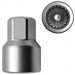 Ratta lukustusmutri v&otilde;tme vahetus Porsche jaoks, 69 &otilde;hukese seinaga ratta lukustusmutri pesa adapter, ratas 55