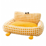 Koerakuut igaks aastaajaks Eemaldatav ja pestav Mittenakkuva Karvaga Soe Koeravoodi V&auml;ikesele Koerale Teddy Kutsikale Diivan S: 45 * 37cm