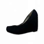 P&oacute;łbuty czarne koturn Fergalicious 36,5 - Used