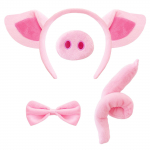 Sea kost&uuml;&uuml;mikomplekt, seak&otilde;rvade peapael, nina, saba, kikilips, uhke loomade cosplay komplekt, seakost&uuml;&uuml;mi aksessuaarid laste riietumispeole One Size