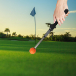 Golf Swing Trainer Telescopic Warm up Stick Lightweight Outdoor Training Aid Alignment Red