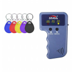 125KHz RFID paljundusaparaat kaardilugeja EM4100 koopiamasina kirjutaja video programmeerija T5577 &uuml;mberkirjutatav ID v&otilde;tmehoidjad EM4305 siltide kaart