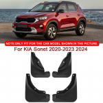 KIA Sonet 2020-2023 2024 autostiil ABS-auto porilauad Pritsmekaitse Porilauad Porilauad Eesmine tagumine poritiib Autotarvikud