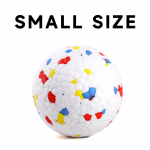 Hammustuskindlad tugevad koerapallim&auml;nguasjad v&auml;ikestele suurtele koertele Suure elastsusega E-TPU lemmikloomade n&auml;rimispallim&auml;nguasi, mis ei kriuksu, interaktiivne kutsikam&auml;nguasi